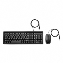 TECLADO E MOUSE C/ FIO USB 160 WIREDKEYBOARD - 25866
