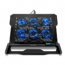 SUPORTE P/NOTE C/COOLER 6 FANS LED AZUL   - <font color="#808080"><FONT SIZE=-2>Este produto é vendido por Marvel e entregue por Marvel</FONT></font> -  -  - 23396x
