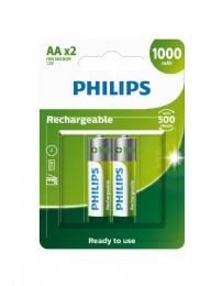 PILHA PHILIPS REGAR. R6 AA 1000MAH C/02  - <font color="#808080"><FONT SIZE=-2>Este produto é vendido por Marvel e entregue por Marvel</FONT></font> -  -  - 27716x