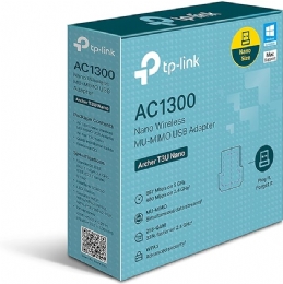 ADAPTADOR USB WIRELESS AC1300 NANO  - <font color="#808080"><FONT SIZE=-2>Este produto é vendido por Marvel e entregue por Marvel</FONT></font> -  -  - 25895x