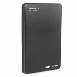 CASE PARA HD 2.5 SATA  PRATA C3-TECH CH-200 - 24498