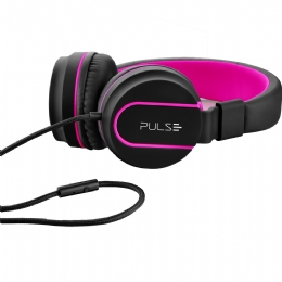 FONE DE OUVIDO PRETO/ROSA - 23551