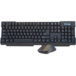 TECLADO E MOUSE S/FIO PRETO 2.4    - <font color="#808080"><FONT SIZE=-2>Este produto é vendido por Marvel e entregue por Marvel</FONT></font> -  -  - 24135x