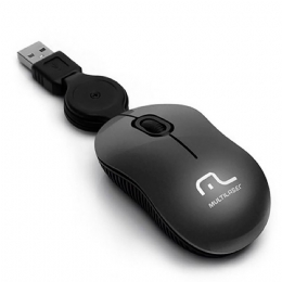 MOUSE USB MINI RETRATIL GRAFITE - 23606
