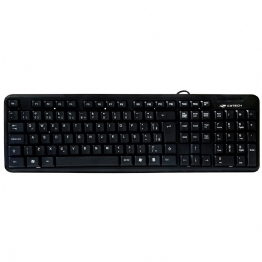 TECLADO USB PRETO - 23946