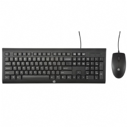 TECLADO E MOUSE C/ FIO OPTICO - 23822