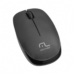 MOUSE SEM FIO MULTILASER PRETO - MO251 - 23651