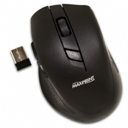 MOUSE USB S/FIO PRETO - 23628