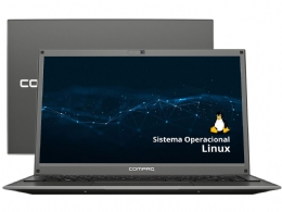 NOTEBOOK COMPAQ PRESARIO 427 4GB 240 SSD LINUX CINZA - 27796