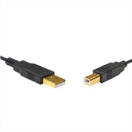 Cabo USB 2.0 A Macho x B Macho Gold 608509 Maxprint - 24489