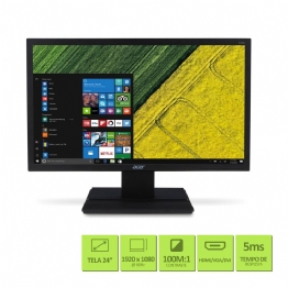 MONITOR LED 24 ACER FHD V226HQL - 24823