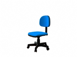 CADEIRA SECRETARIA GIRAT. AZUL (MARTIFLEX) - 20303