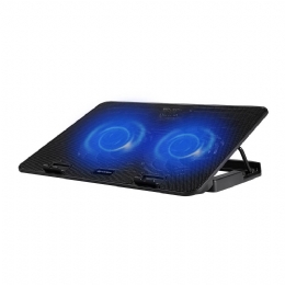 SUPORTE PARA NOTEBOOK COM 2COOLERS E 2 PORTA USB NBC-50BK - 25154