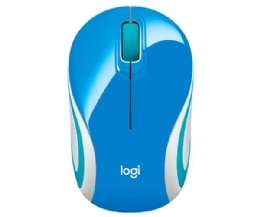MOUSE USB S/FIO MINI RC/NANO AZUL C/BRANCO - 25868