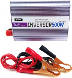 Inversor de Tensão Automotivo Knup 500W – 12V para 220V com Saída USB - 31513