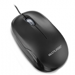 MOUSE MULTILASER BOX OPTICO PRETO USB - 26613