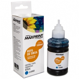 REFIL DE TINTA HP GT52 CIANO COMPATIVEL - 24303