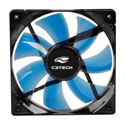 COOLER FAN F7-L50BL STORM 8CM LED C3T - 26873