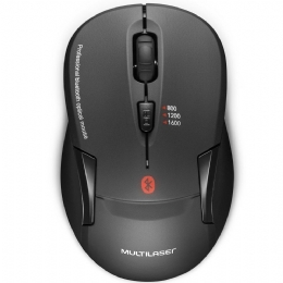 MOUSE SEM FIO BLUETOOTH PRETO - 27274