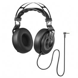 FONE DE OUVIDO PREMIUM WIRED LARGE PRETO - 24292