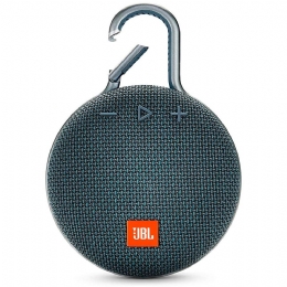 Caixa de Som JBL Clip 3, Bluetooth, À Prova D´Água, 1x3W, Azul - 26112