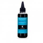 Refil de Tinta Preto HP 100ml - RF001- Compatível com todas as impressoras HP com tanque de tinta - Multilaser - 24551