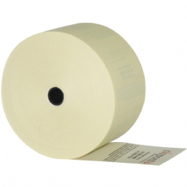BOBINA PARA RELOGIO DE PONTO 57cm 100 METROS - AMARELO - 24324