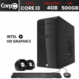 MICRO CORPC INTEL I3/4GB/500GB/LINUX - 25045
