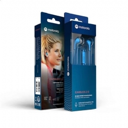 FONE DE OUVIDO MOTOROLA EARBUDS 2-S AZUL - 27876x