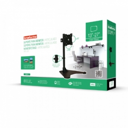 Suporte para Monitor de 13″ a 27” Vesa 75×75 até 100×100 – Brasforma BM 810 - <font color="#808080"><FONT SIZE=-2>Este produto é vendido por Marvel e entregue por Marvel</FONT></font> -  -  - 28548x