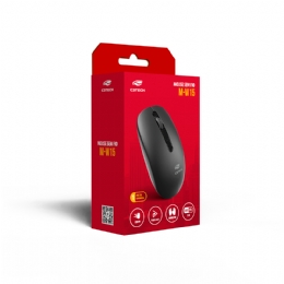 Mouse Sem Fio M-W15BK Preto C3Tech - 30085