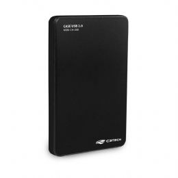 CASE PARA HD 2.5 SATA S/VENT PRETO - 24189