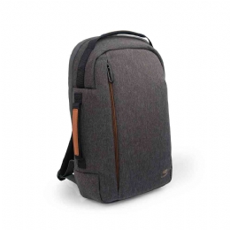 MOCHILA P/NOTE 15.6"LONDON MC-30GY JEANS/MARRON - 26090