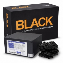 Fonte de Alimentação Duex 600W Black DX 600FSE - 31455