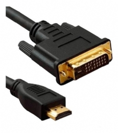 CABO HDMI MACHO PARA DVI MACHO FULL HD COM FILTRO - 27313
