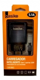 CARREGADOR PARA CELULAR  V8 3 USB  - <font color="#808080"><FONT SIZE=-2>Este produto é vendido por Marvel e entregue por Marvel</FONT></font> -  -  - 26754x