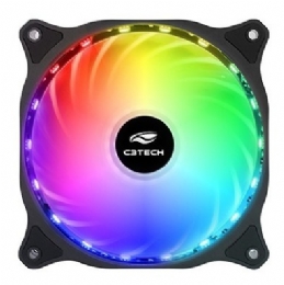 COOLER FAN F9-L150RGB STORM 12x12CM 18LED C3-TECH - 26869