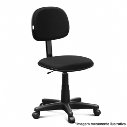 CADEIRA SECRETARIA GIRAT. PRETO - 20304