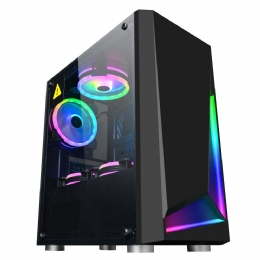 Gabinete Gamer Bg-039 Preto Bluecase  - <font color="#808080"><FONT SIZE=-2>Este produto é vendido por Marvel e entregue por Marvel</FONT></font> -  -  - 28023x