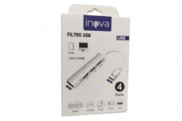 HUB USB 4 Portas - 28484