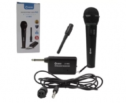 MICROFONE SEM FIO WIRELESS 3.0 COM ALCANCE DE 30M - 28755