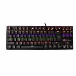 TECLADO USB MECANICO GAMER ILUMINACAO RGB COM FIO - 25196