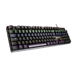 TECLADO USB MECANICO GAMER ILUMINACAO LED COLORIDO - 25386
