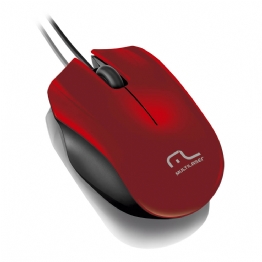 MOUSE USB OPTICO PRECISION VERMELHO - 22754