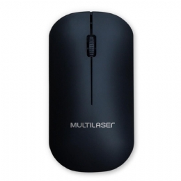 MOUSE SEM FIO MULTILASER 1200 DPI PRETO POWERSAVE - 28009