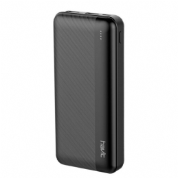 CARREGADOR PORTATIL 10.000 MAH PRETO - 27215
