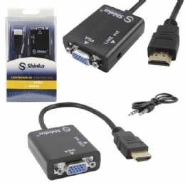 CABO CONVERSOR HDMI PARA VGA FEMEA - 26157