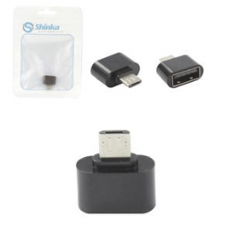 Adaptador V8 Macho Para Usb Fêmea SHINKA - 28375