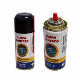 Limpa Contato Informática Eletrônicos Automotivo E Elétrica Contactec 210Ml LIMPA CONTATO IMPLASTEC - 26389