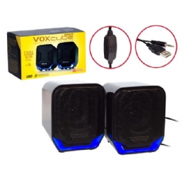 CAIXA DE SOM 8W RMS AZUL VC-D360 - 26581